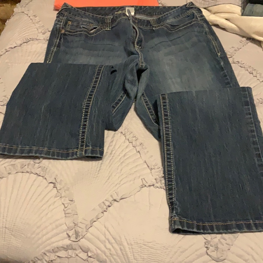 Maurices jeans.